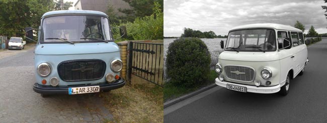 Barkas B1000-1 auf der ersten Ausfahrt   - 2014 - Foto: Clemens Korcz